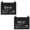 Mighty Max Battery ML35-12 - 12V 35AH Battery for Electric Mobility Scooters LITTLE RASCAL - 2PK MAX3437162